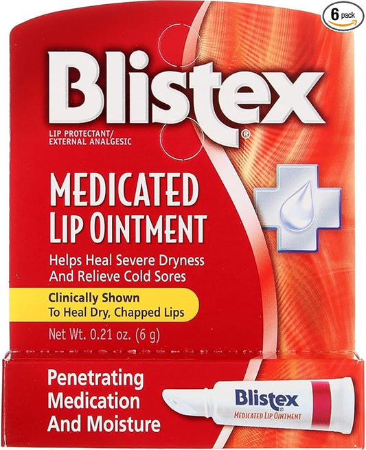 Lip Medicated Ointment (Pack of 6)
