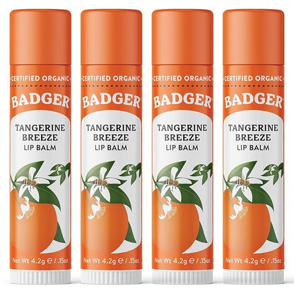 Badger - Classic Lip Balm, Tangerine