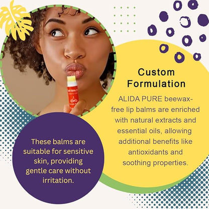 Tangerine Lip Balm, Vegan Lip Balm Lips,