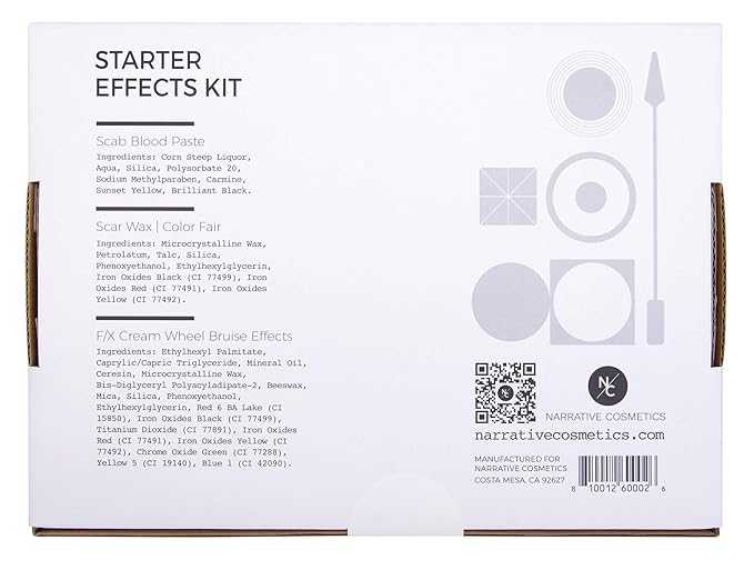 Starter Effects Kit, 6-Color Bruise Wheel,