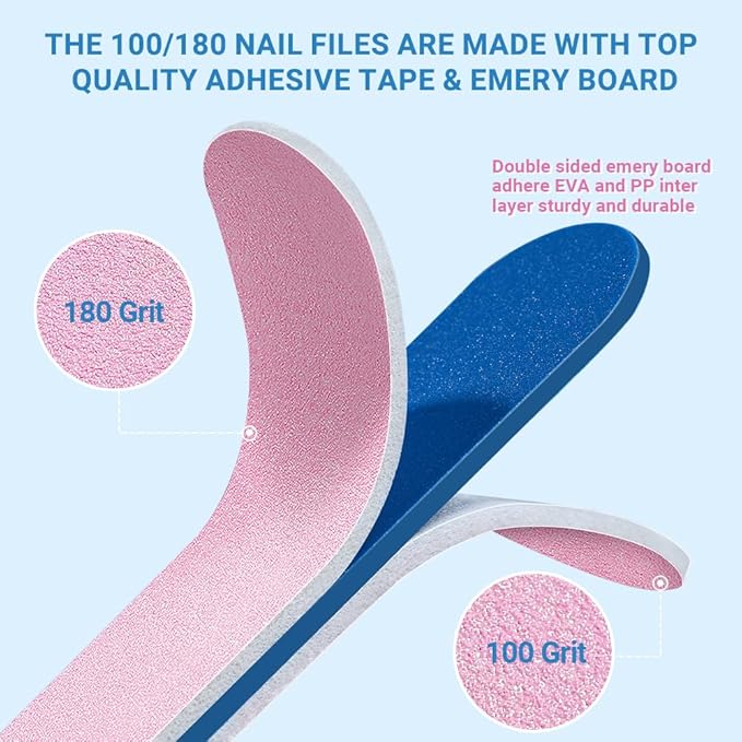 TsMADDTs Nail Buffers and Files,