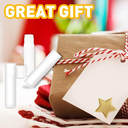 DMSKY 100 Pack Lip Balm Unlabeled,