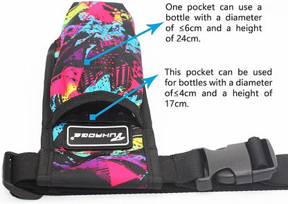Massage Oil Holster Massage Bottle Bag Lotion Holster Massage Therapist Massage Oil Holster Massage Lotion(1KD-MiCai-MH)