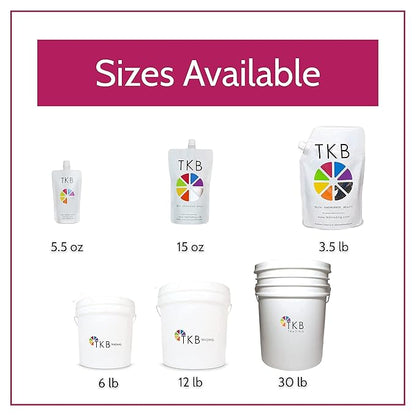 TKB High Shine Lip Gloss Top Coat (G-Grade)| Lip Oil, High Shine, Ready To Wear Clear Lip Gloss, DIY Lip Gloss, Mineral Oil Free 30lb (13.6kg)