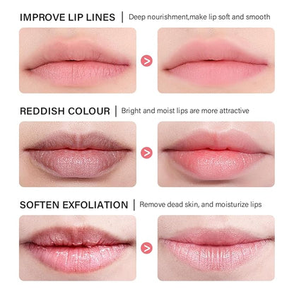 Lip Sleeping Mask,Moisturizing Lip Mask 0.7oz(03-Grapefruit)