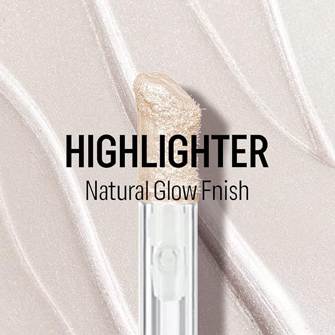 KYDA Liquid Highlighter, Moisturizing Liquid Illuminator for Face