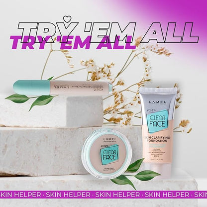Lamel- Oh my Clear Face Foundation-405 Buff Beige 40ml