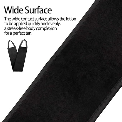 UNIMEIX 4 Pack Self Tanning Mitt Applicator Kit Set Self Tan Back Applicator with Self Tanning Glove for Self Tan Mitt Mini Self Tan Glove and Sunscreen Brush (Black)