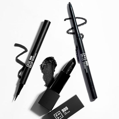 3ina Lipstick 900 - Matte Black Lipstick Magnetic