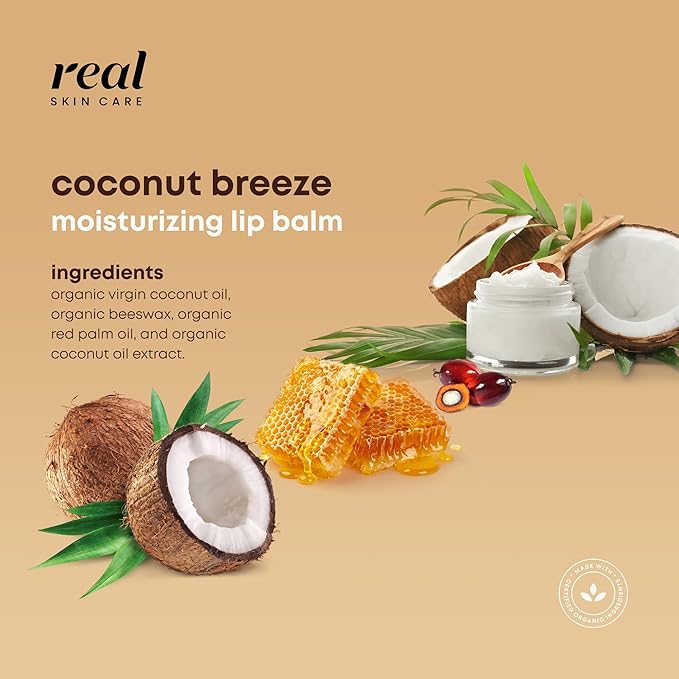 Organic Lip Balm With Coconut Oil