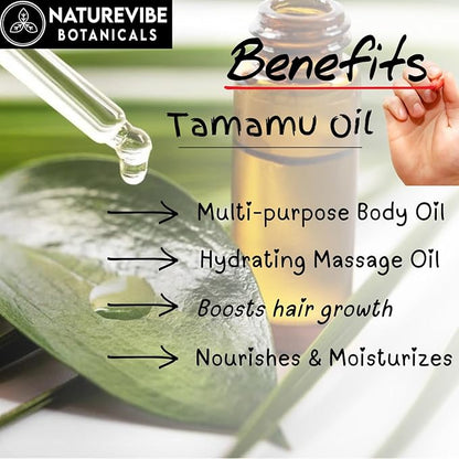 Naturevibe Botanicals Tamanu Oil 32 Ounces