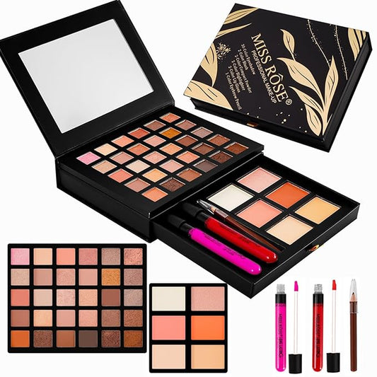 All in One Makeup Kit,Makeup Palette Includes 30