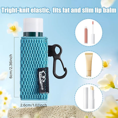 WK IEASON Lip Balm Holder Keychain