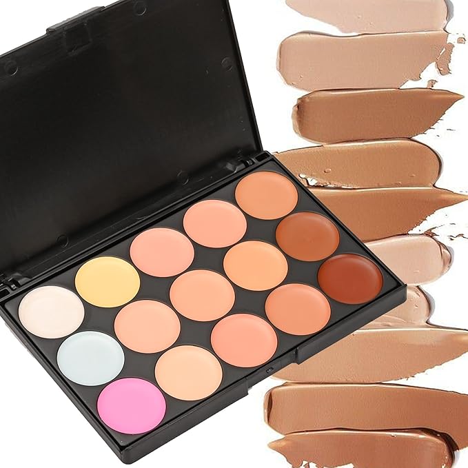 15 Colour Makeup Contour Palette Cream Kit,