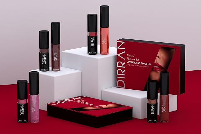 Organic Lip Gloss, 24hr Hydration, Vegan, Antioxidant-Rich, Soft Organic