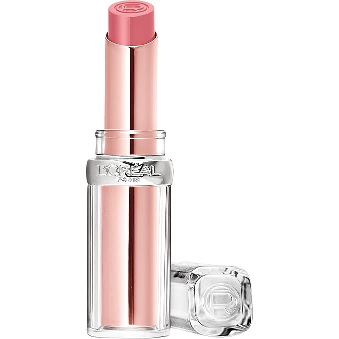 L’Oréal Paris Glow Paradise Hydrating Balm-in-Lipstick with Pomegranate Extract, Pastel Exaltation, 0.1 Oz