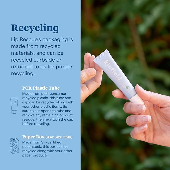 Kinfield Lip Rescue - Minty Tube g