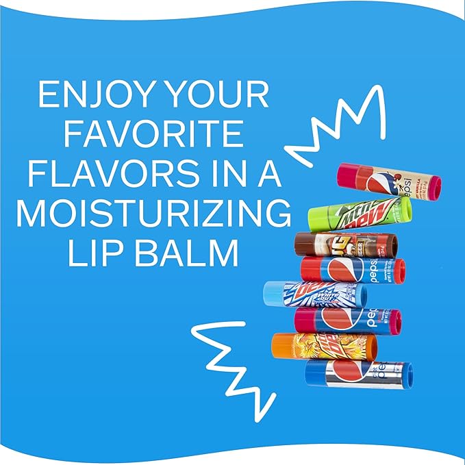 Taste Beauty Pepsi 8 Pack Lip Live