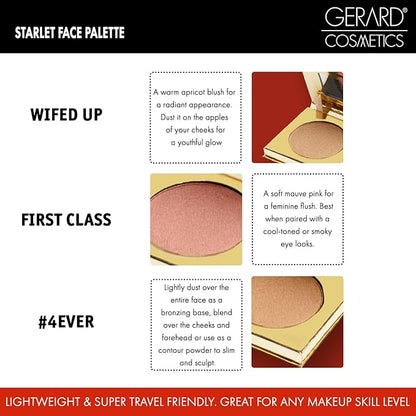 Blush and Bronzer Palette (Honeymoon) by Gerard Cosmetics