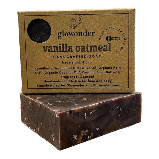 1 Pack Vanilla Oatmeal Handmade Organic