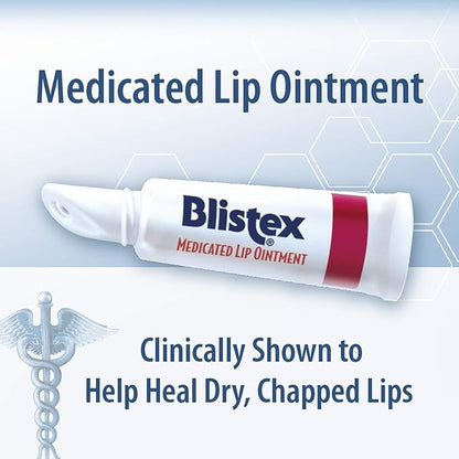 Blistex Medicated Lip Ointment, 0.21 Ounce Healing