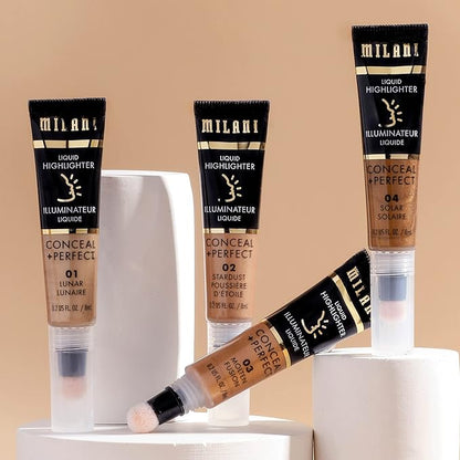 Milani Conceal + Perfect Liquid Highlighter for Added Collection- Stardust
