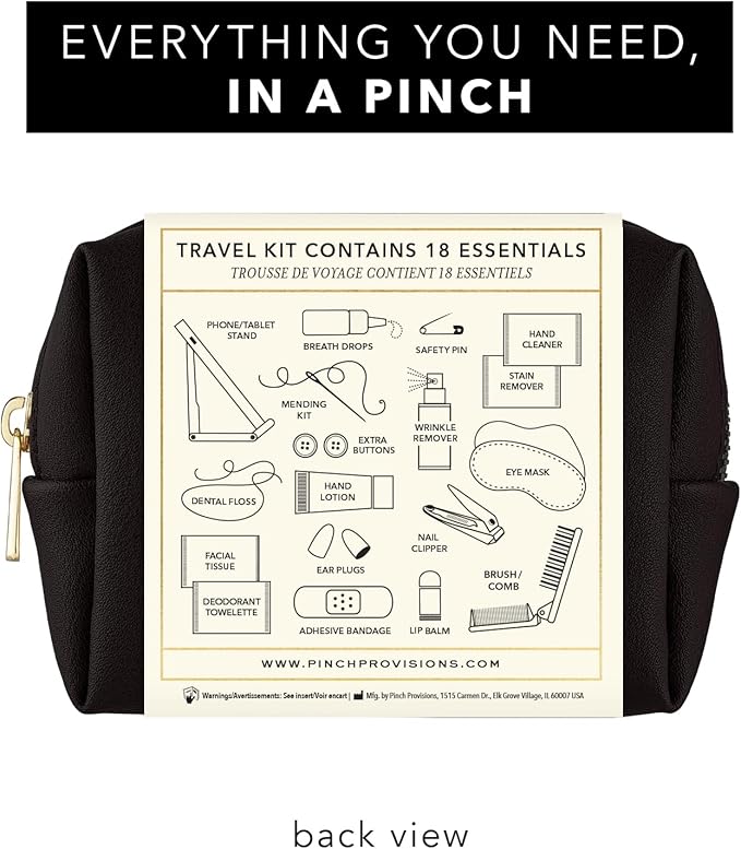Pinch Provisions Travel Kit, includes 18