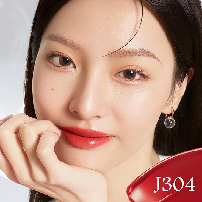 Essence Lipstick, Moisturizing, Plumping, Shiny Lip Color, Non Sticky Lipstick with Vitamin E, Sooth, Soften Lip, J304