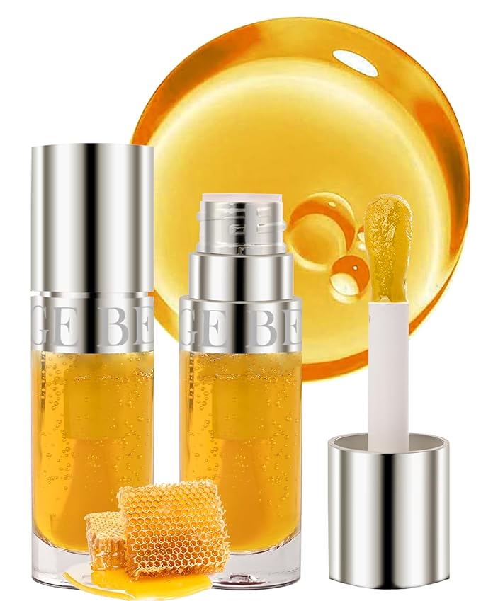 Lip Glow Oil-2Pcs Moisturizing Tinted Lip Gloss,Hydrating Comfort Glow