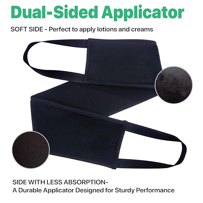 Self Tanner Back Applicator - Use With Self Tanner or Any Self Tan Product, Sunless Tanning Back Applicator, Back Lotion Applicator, Tanning Mitt for Back