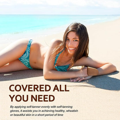 3 Pack Self Tanning Mitt Applicator Kit,Self Tanning Mitt Applicator,Sunless Tanner Mitt,Tanning Mitts Self Tanner Glove Self Tanning Mit,Self Tanner Glove Tanning Glove For Self Tan Mit