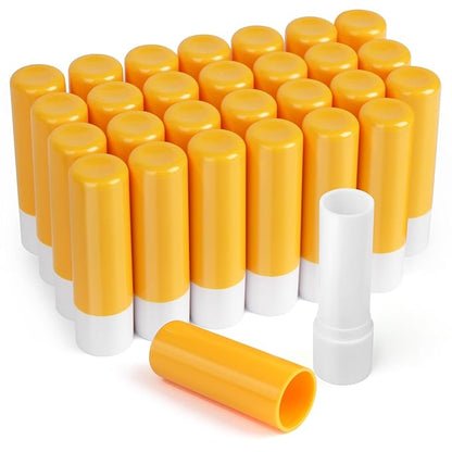 LotFancy Lip Balm Tubes Empty, 28Pcs