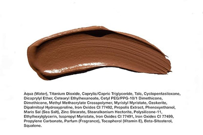 Hey Honey Skincare Trick & Treat Active Honey & Propolis Full Coverage Concealer | For Acne & Blemishes, Dark Spots, Around The Eye Dark Circles & Discoloration | Deep Tone | 0.5 Oz.