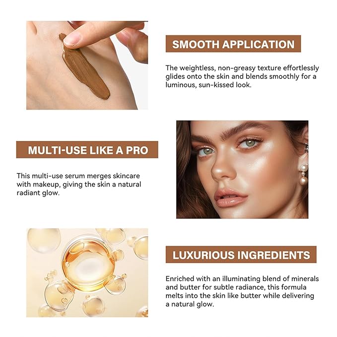 Butter Glow Bronzing Serum, Facial Bronzing Serum, Bronzing Face,