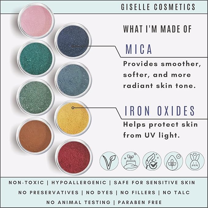 Ice Cream Love Mineral Powder Organic Makeup Kit