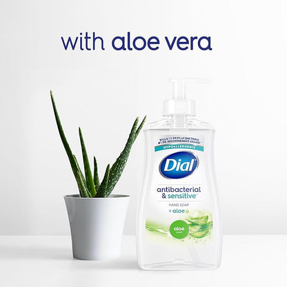 Dial Antibacterial Liquid Hand Soap, Aloe