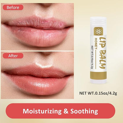 48 Pack Lip Balm, Natural Lip