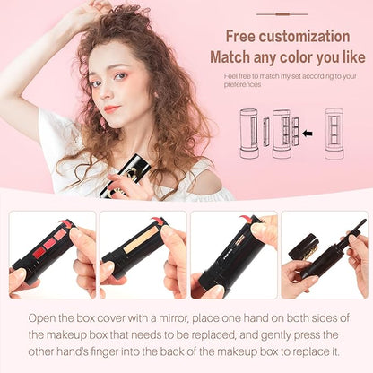 Portable Professional Makeup Kit,Mini Professional Makeup Kit Eyeshadow