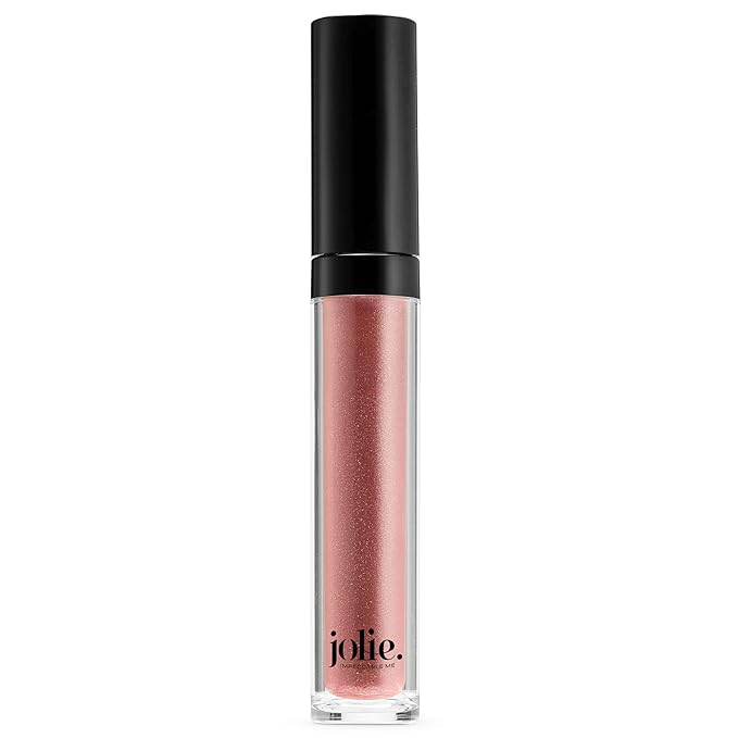 Jolie Cosmetics Sheer Tinted Lip Plumping Gloss W/ 3D Lip Plump Complex (Dainty)