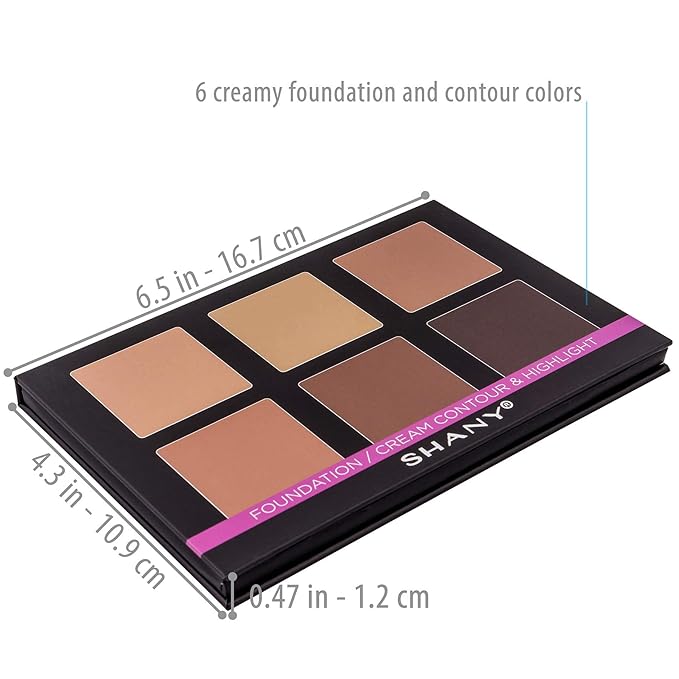 SHANY Foundation Cream Contour & Highlight Makeup Palette