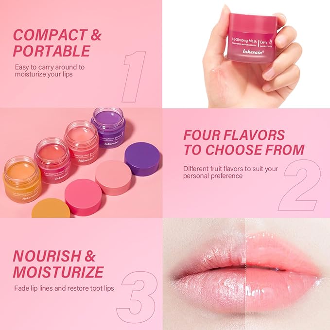 Lip Mask Sleeping,Nourish Hydrate Lip Mask,Lip