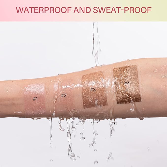 MEICOLY Cream Bronzer Stick, Natural Highlight Contour Makeup,Face