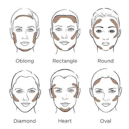 HALEYS Re-sculpt Smoothing Contour Powder (Light) Lightweight, Non-Caking,