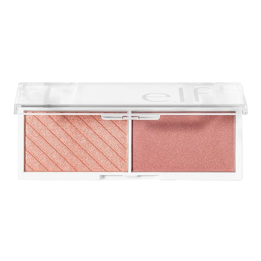 e.l.f. Cosmetics Bite-Size Face Duo, Highlighter, Bronzer & 0.049 Oz