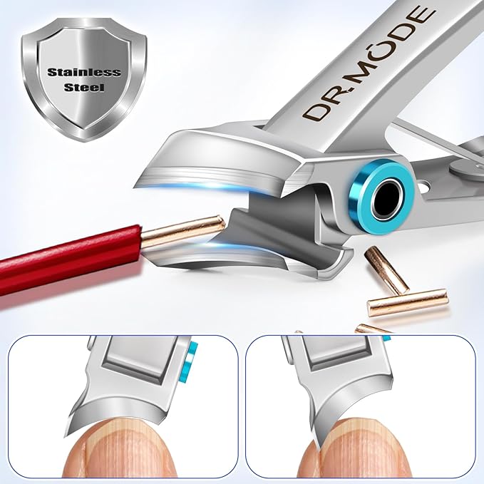 Toenail clippers for thick toenails