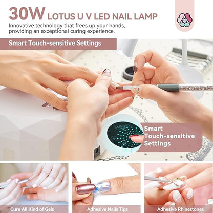 Saviland intellisense nail lamp-30w gel