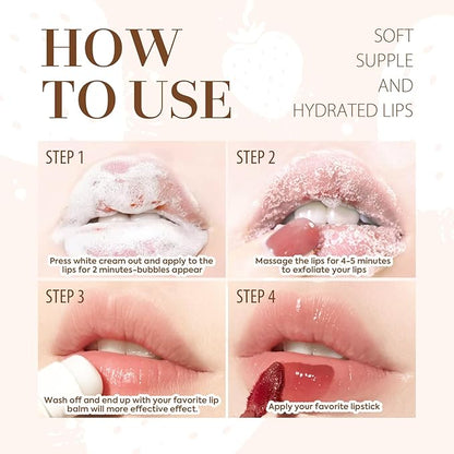 VIOLA HOUSE Lip Scrub, Bubble Lip