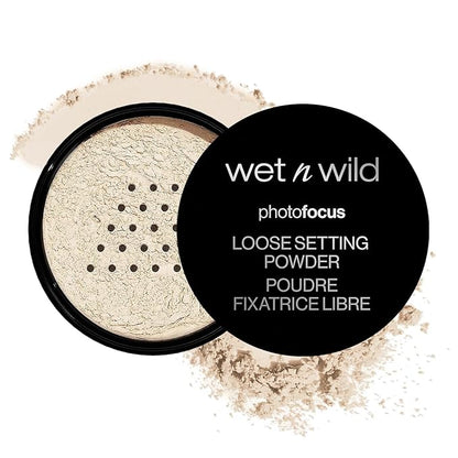 wet n wild Loose Setting Powder Photo Focus Off-White Translucent