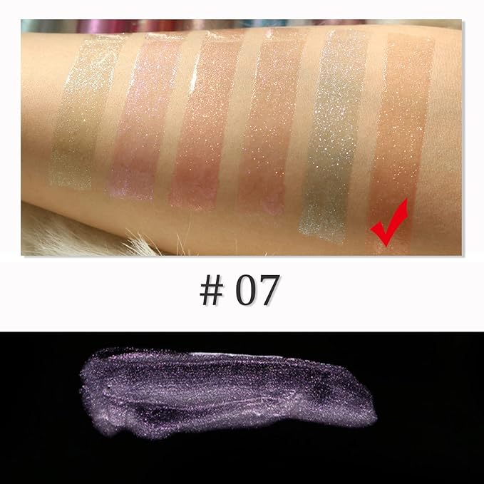 Metallic Lipsticks for Women, Glossy Lipstick Long Lasting Glossy