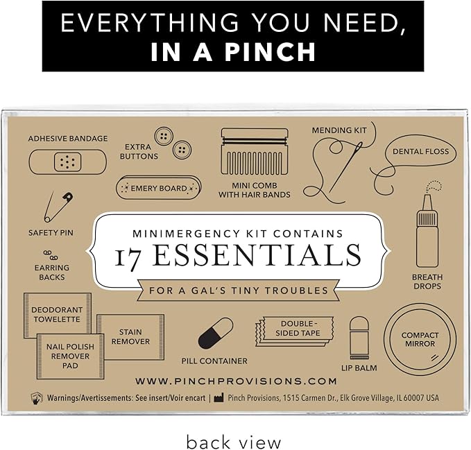 Pinch Provisions Velvet Minimergency Kit, Gift